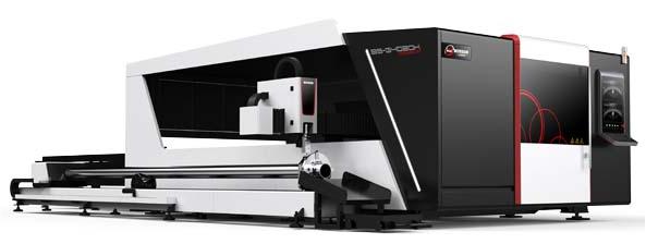 The BS -E closed tube&plate fiber laser cutting machine is based on advanced fiber laser technology, efficient and precise cutting operations are achieved.