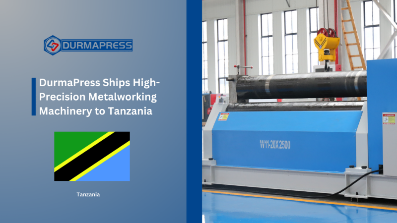 DurmaPress Delivers Hydraulic Guillotine Shearing Machine to Tanzania(1)