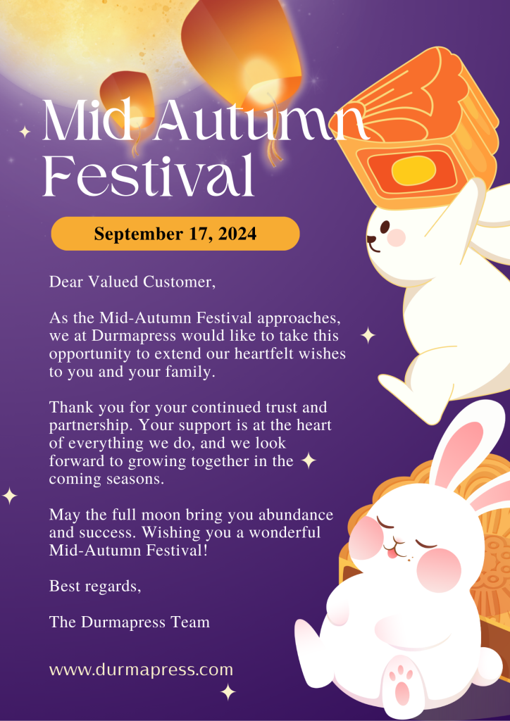 Happy Mid Autumn Festival-durmapress