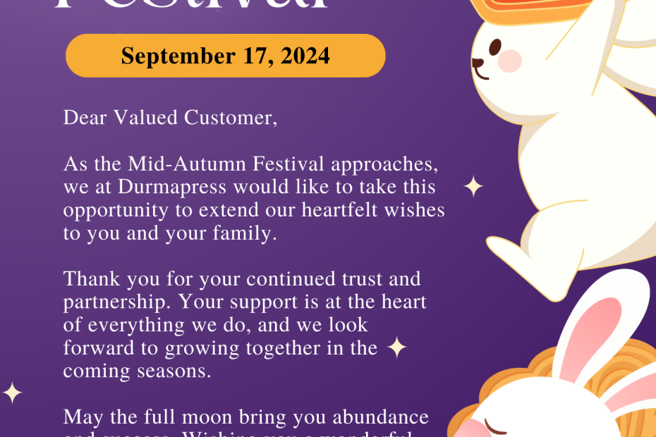 Happy Mid Autumn Festival-durmapress