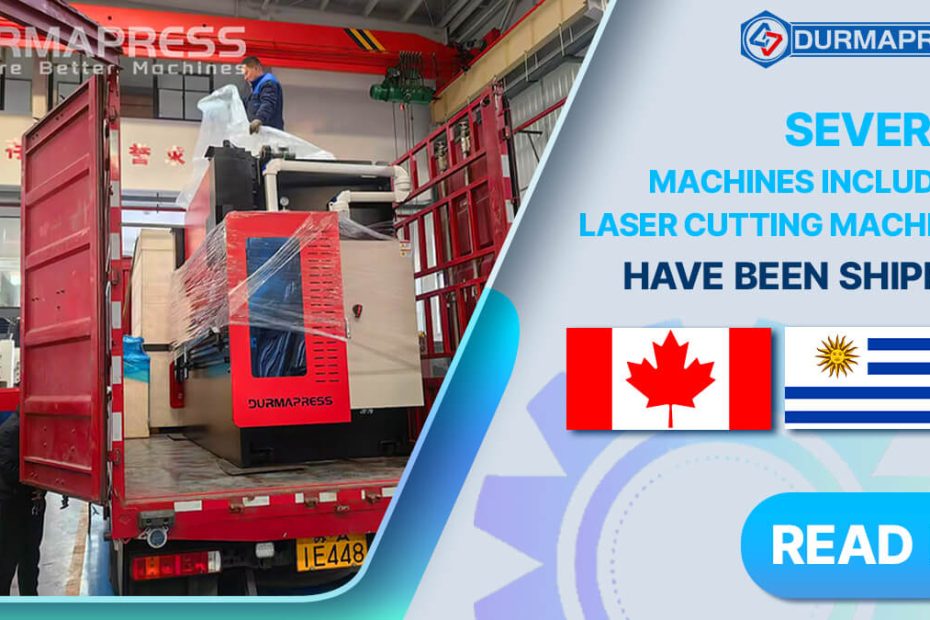 Laserair compressorhydraulic bending machine two bending machine mold to Canada and Uruguay(14)